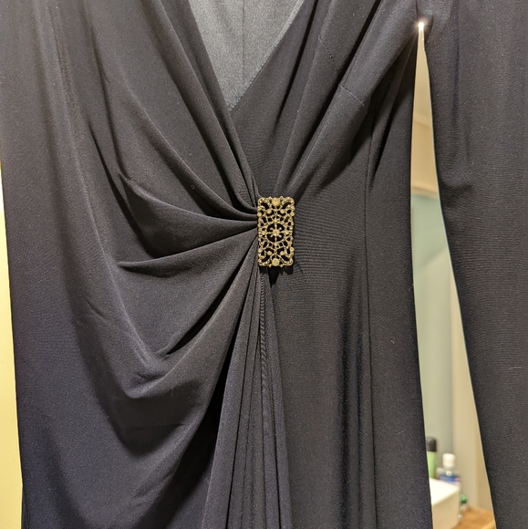 American Living Size 6 Navy Dress - Picture 2 of 5